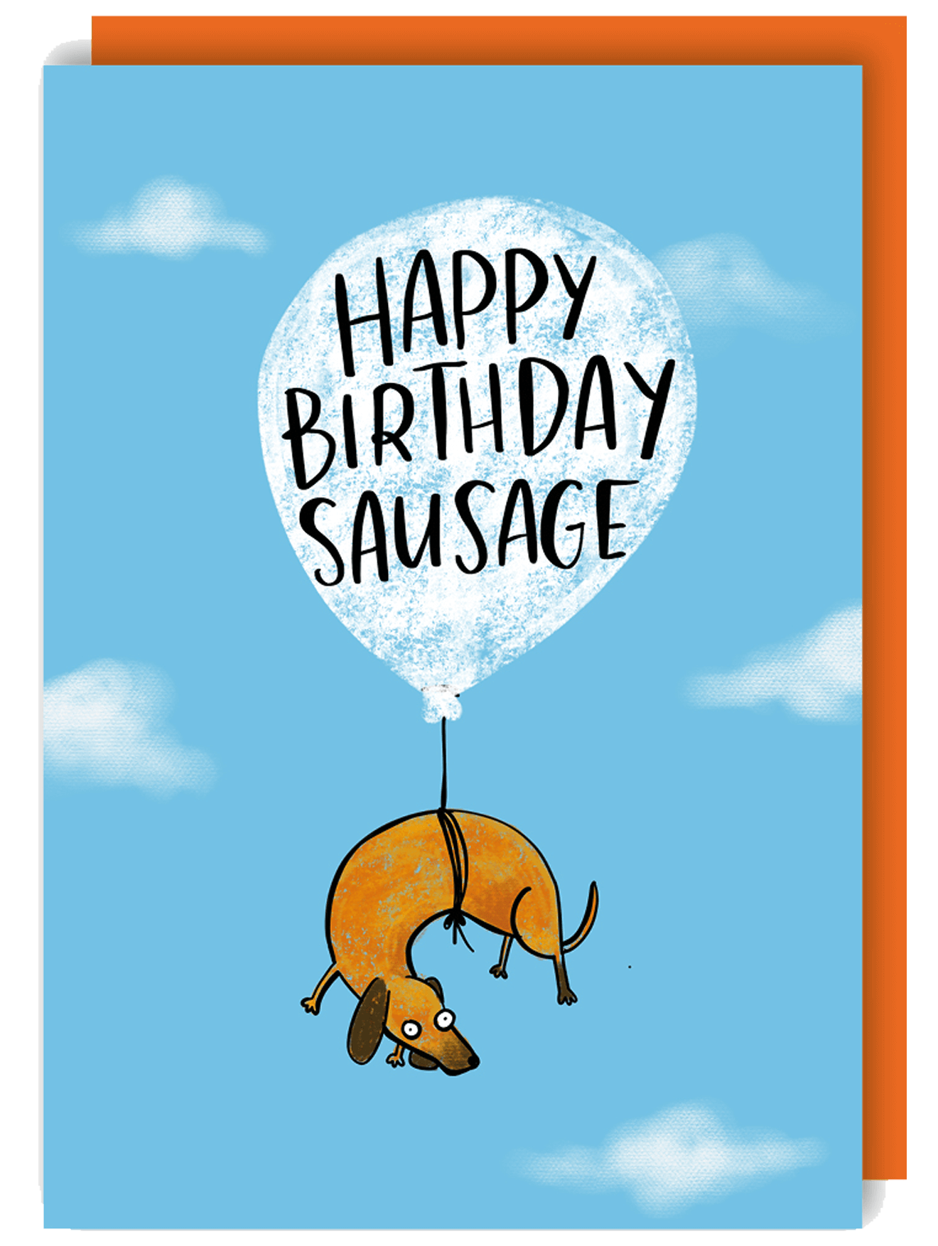 Happy Birthday Sausage Greeting Card from Pheasant Plucker