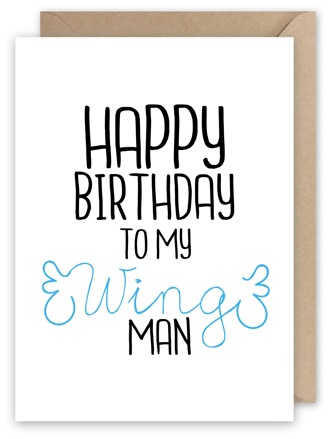 Happy Birthday To My Wing Man Greeting Card From Pheasant Plucker Happy Birthday To My Wing Man Greeting Card From Pheasant Plucker